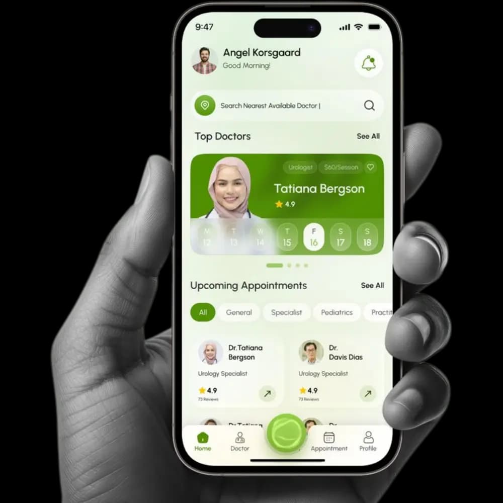 Ophthalmology Website Mockup
