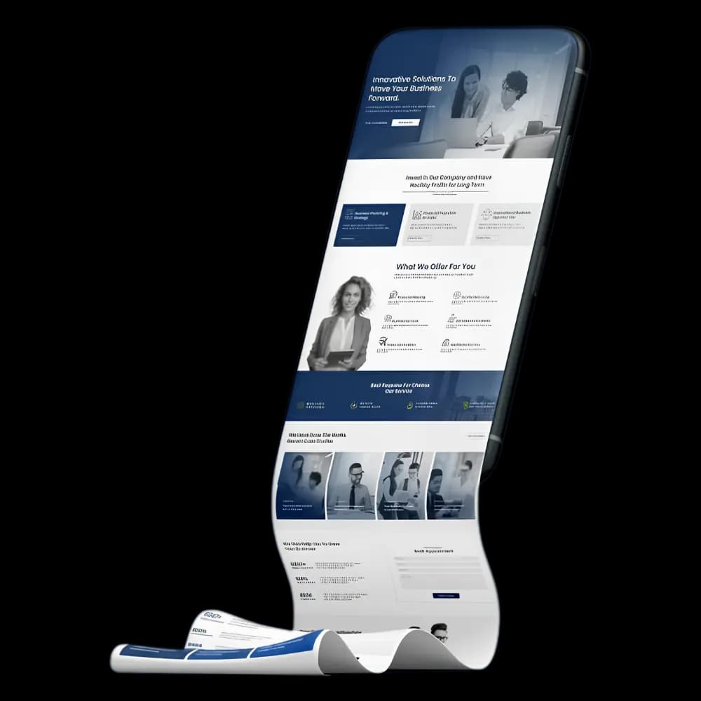 Mental Health Website Mockup