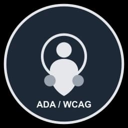 ADA / WCAG compliance badge